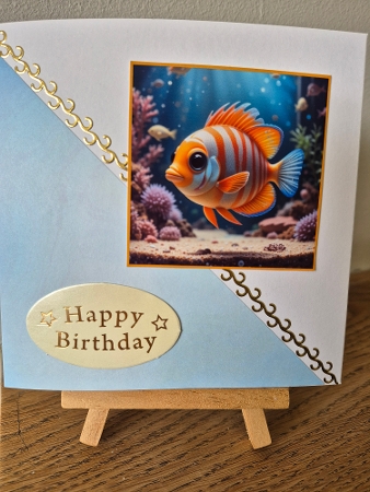 Tropical Fish Toppers. by Diane Dawson