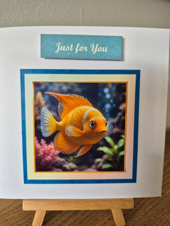 Tropical Fish Toppers. by Diane Dawson