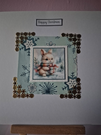 Snow Bunny 1  by Diane Dawson