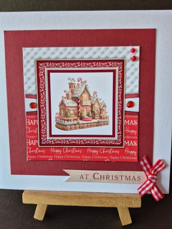 Gingerbread Cookies - 8x8 Card Front Bumper Kit by Diane Dawson
