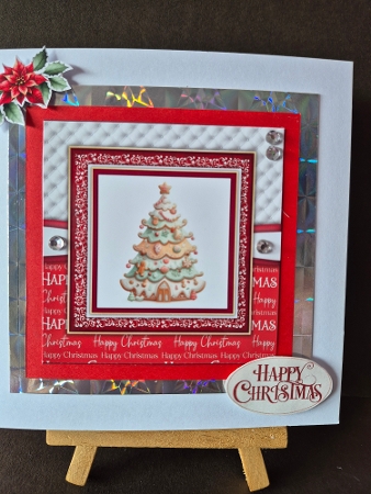 Gingerbread Cookies - 8x8 Card Front Bumper Kit by Diane Dawson