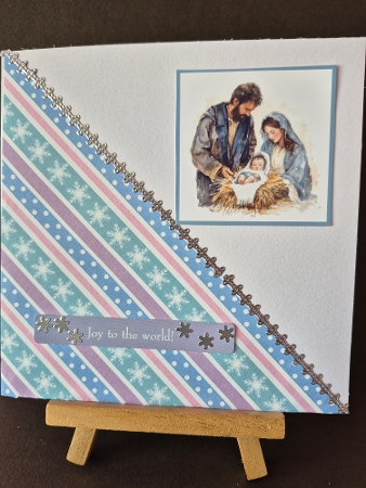 Nativity #1 Card Front 5x7 by Diane Dawson