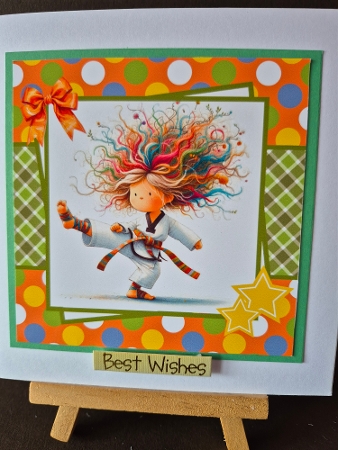 Taekwondo Mini Kit 7x7 by Diane Dawson