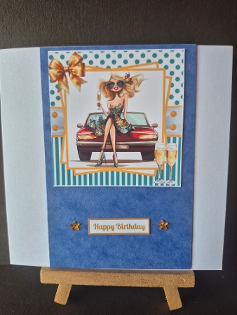 Champagne & Cars Mini Kit 7x7 by Diane Dawson