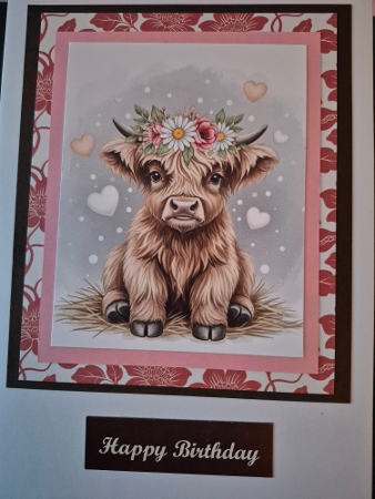 Cute Highland  cows 2 by Diane Dawson