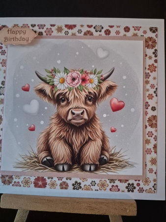 Cute Highland  cows 2 by Diane Dawson