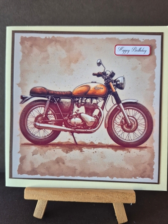 Vintage morotbikes by Diane Dawson