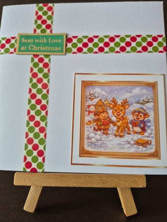 friends in the snow by Diane Dawson
