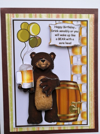 A Bear with a Sore Head by Diane Dawson