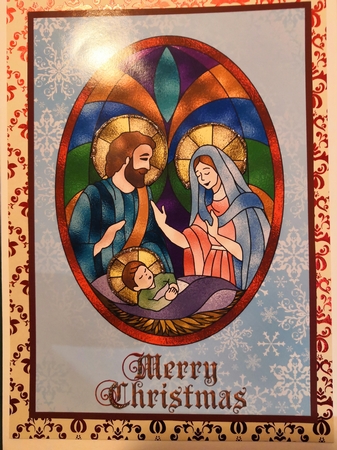 Christmas Nativity A4 3 by Diane Dawson