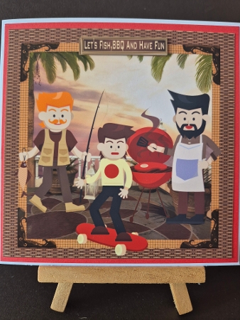 Let's Fish,bbq and Have Fun by Diane Dawson