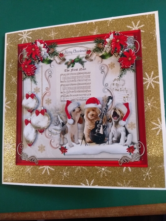 The Boy Band Sings The First Noel - Mini Page Kit by Diane Gray