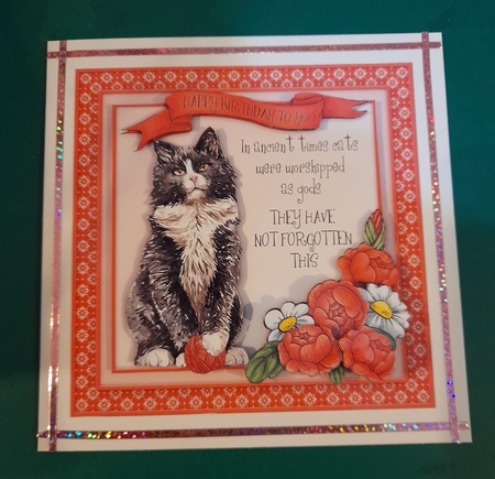 Cats Were Worshipped Mini KIt by Diane Gray