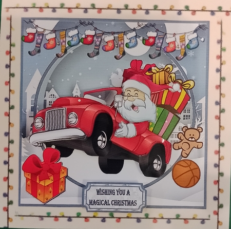 Santas new wheels by Diane Gray