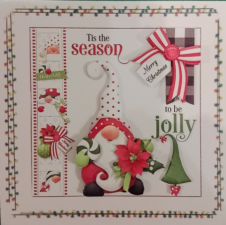 8x8 tis the season for Christmas gnomes mini kit by Diane Gray