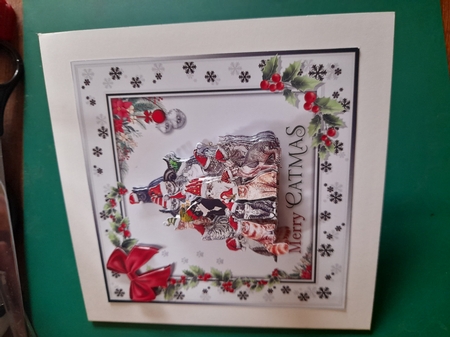 Merry Catmas! by Diane Gray