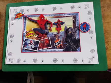 Spiderman A5 Mini Page Kit  by Diane Gray