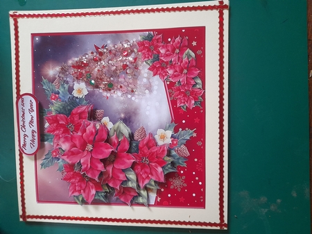 Christmas Lights - Decoupage Card Mini Kit by Diane Gray