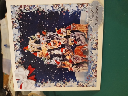 Christmas Tree Of Dogs by Diane Gray