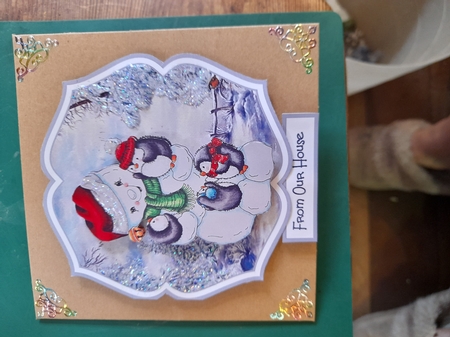 Snow friends toppers by Diane Gray