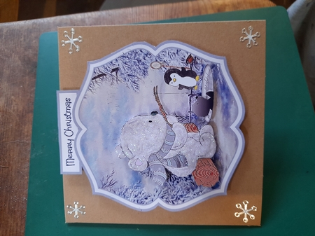 Snow friends toppers by Diane Gray