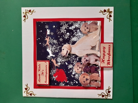Santa Pawmas 3 by Diane Gray