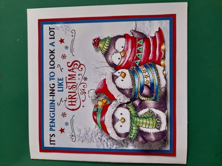 Its penguin-ing to look a lot like Christmas Mini Kit by Diane Gray