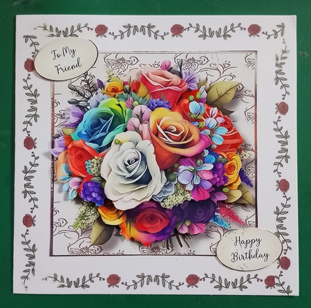 Beautiful Floral Bouquet Bumper Kit by Diane Gray