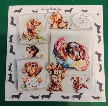 The Dachshund Mini Page Kit by Diane Gray
