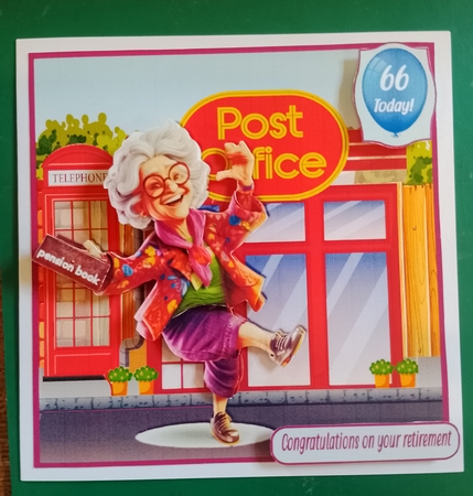 My pension at last! by Diane Gray