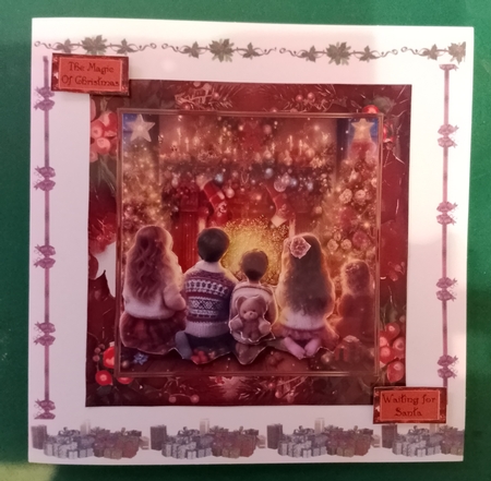 A  lovely waiting for Christmas design by Diane Gray
