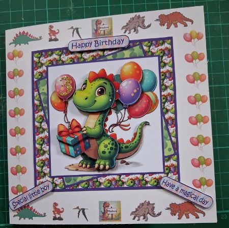 Birthday Dino by Diane Gray