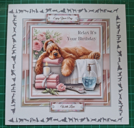 Relax Its Your Birthday 02 Mini Page Kit by Diane Gray