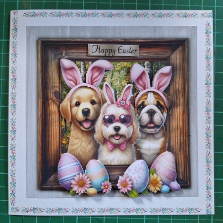 Easter pups by Diane Gray