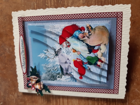 New Combed Santa by Diane Gray