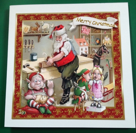 Santas Workshop by Diane Gray