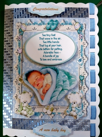 Beautiful New Baby Boy by Diane Gray
