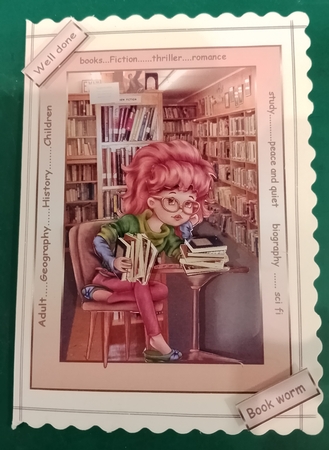 At the Library by Diane Gray