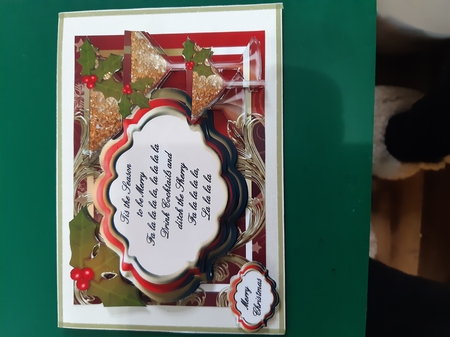 Tis the Season - A5 Landscape Aperture Complete Card by Diane Gray