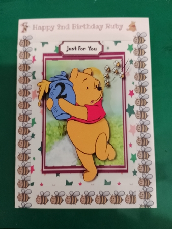 Winnie Guarding The Honey by Diane Gray