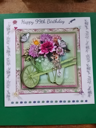 The Autumn Barrow Card Front Kit by Diane Gray