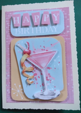 Pink Cocktail by Diane Gray