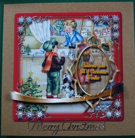 Christmas Thoughts - Red 9 by Diane Gray