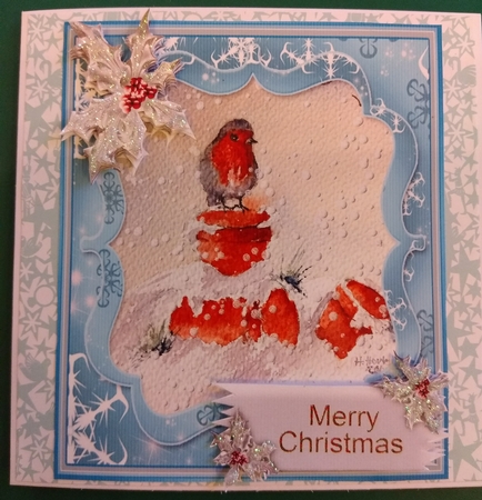 Christmas Robin by Diane Gray