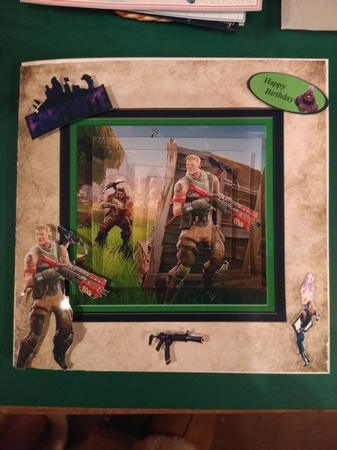 Fortnite Pyramid by Diane Gray