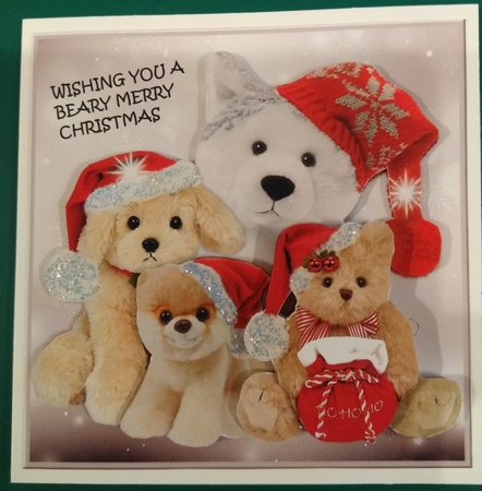 Beary merry Christmas Mini Kit by Diane Gray
