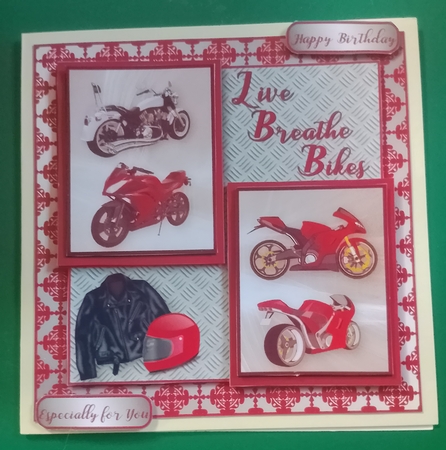 Live, Breathe, Bikes - Card Mini Kit by Diane Gray