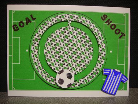 Football Circle Slider by Diane Greenwood