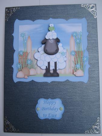 Friends Frog & Ewe Toppers & Decoupage by Diane Greenwood
