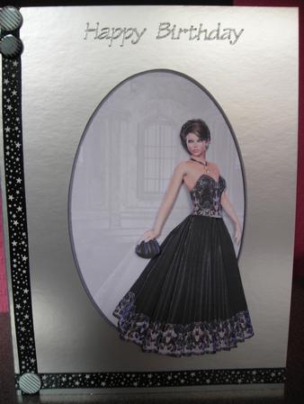 Elegant Black Lady by Diane Greenwood